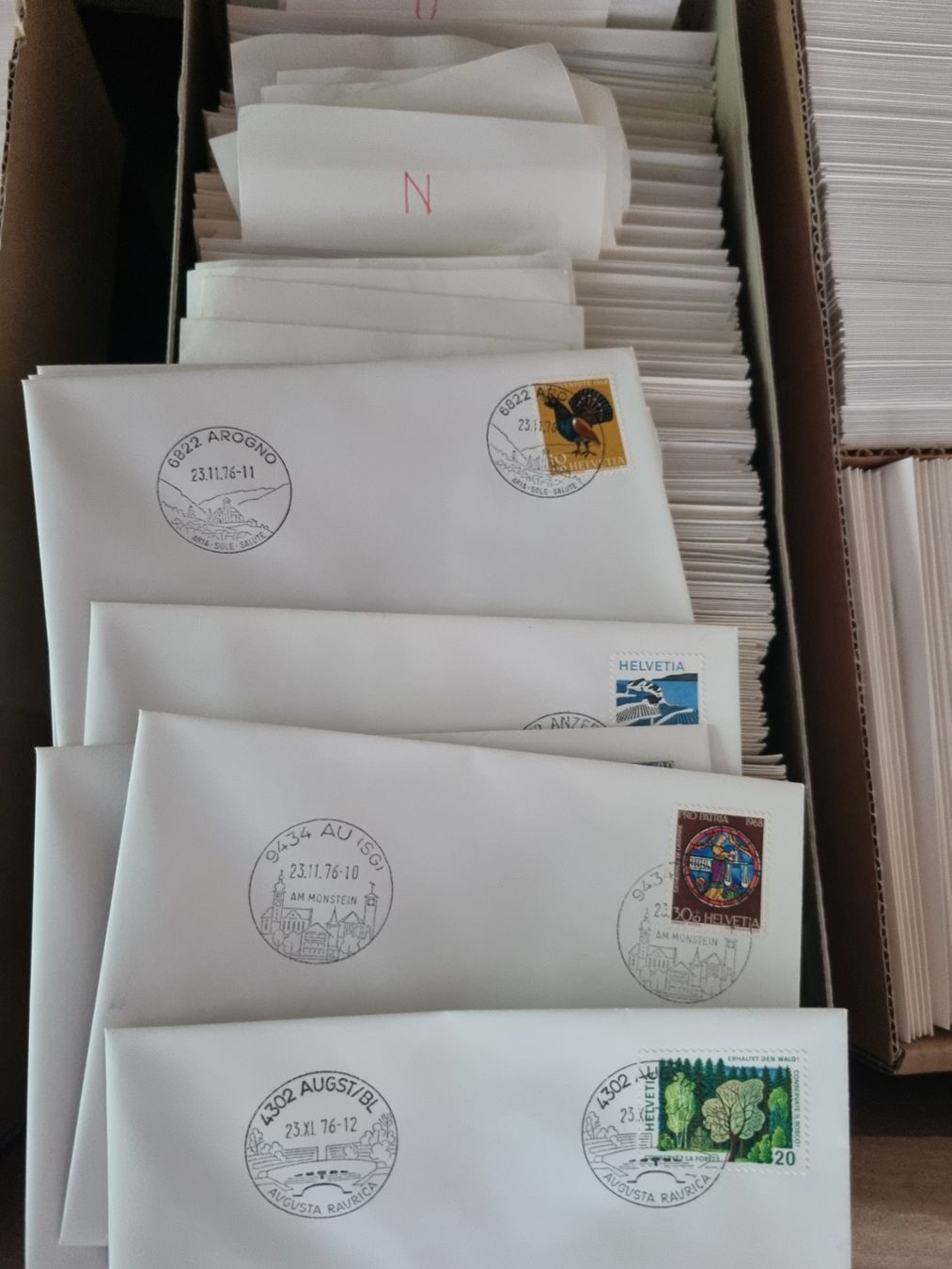 Alle Briefmarken: Grosser Posten mit ca. 2500 CH Sonderbriefe/FDC – Gebraucht aus Gümligen von Geniusbuy 3