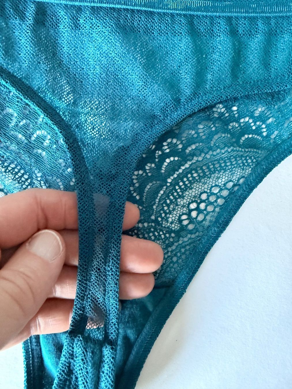 Triumph Altra biancheria intima: TRIUMPH, String BEAUTY-FULL Darling, Grösse 44, Dunkelgrün – Nuovo e nell'imballaggio originale da Rudolfstetten venduto da gst_g7xl 3