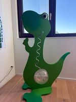 Kässeli:  Jumbo-Dino 130cm Gross in Grün Zweifarbig