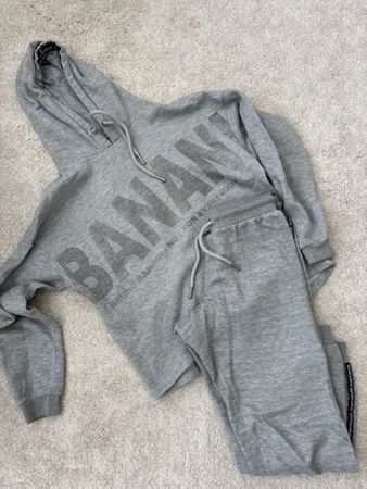 Bruno Banani Trainingsanzug grau Gr. S