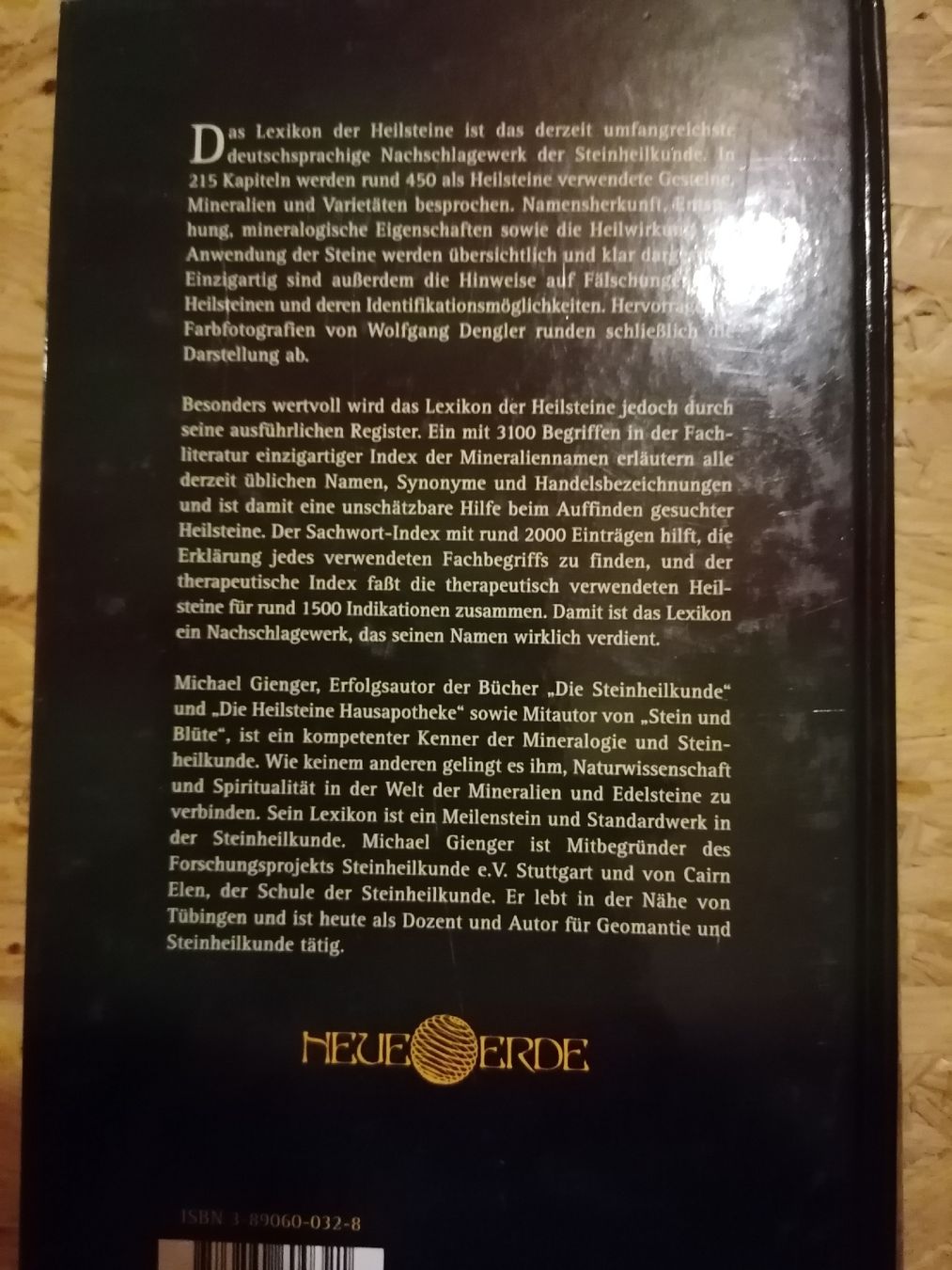 Libri: Lexikon der Heilsteine. Michael Gienger.  – Usato da Wahlen b. Laufen venduto da Aweiss 1