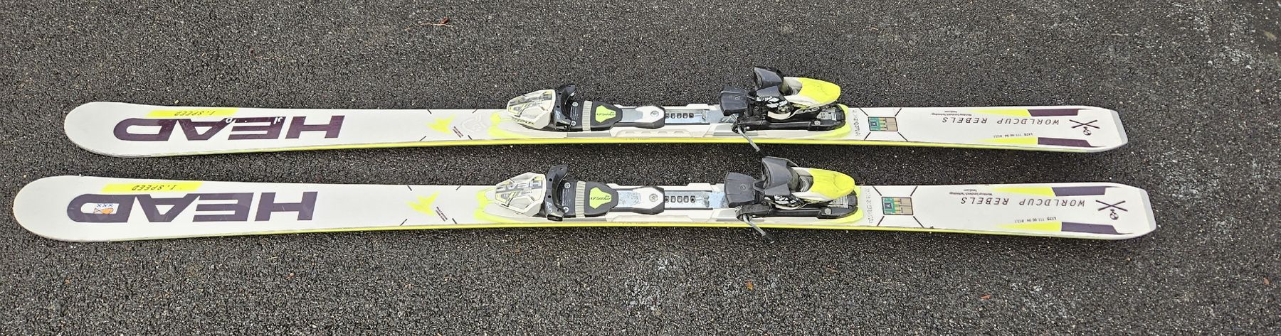 Head Sci: Head i.Speed Skis - Worldcup Rebels - Winter Fun Awaits! – Usato da Horw venduto da ulliulli01 1