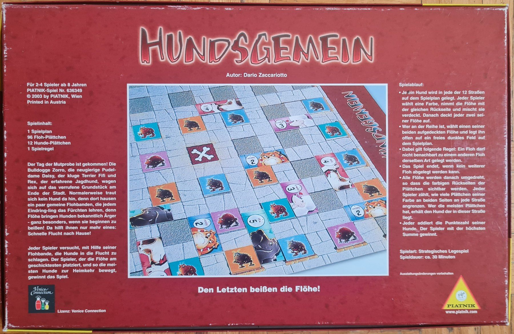 Spiele: Brettspiel "Hundsgemein" – Gebraucht aus Zürich von Desmond01 1