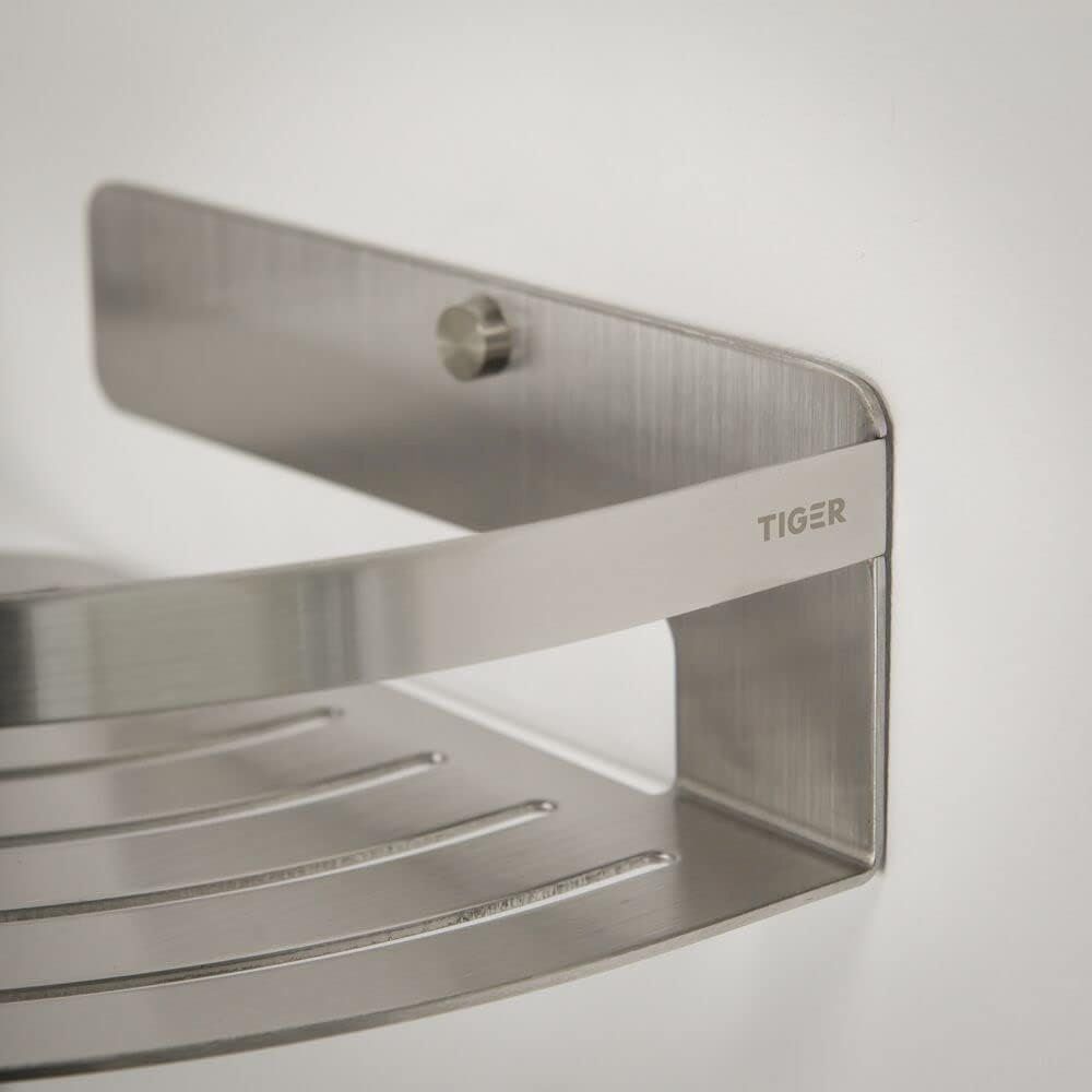 Portasapone: Tiger Caddy Eckkorb Edelstahl 184x184mm – Nuovo e nell'imballaggio originale da Bottighofen venduto da zaap 1