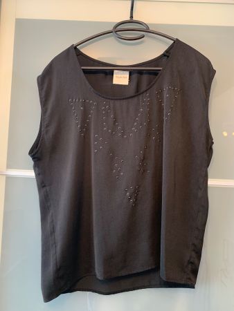 Bluse Farbe Schwarz, Gr. M/L, Selected Femme Jeans
