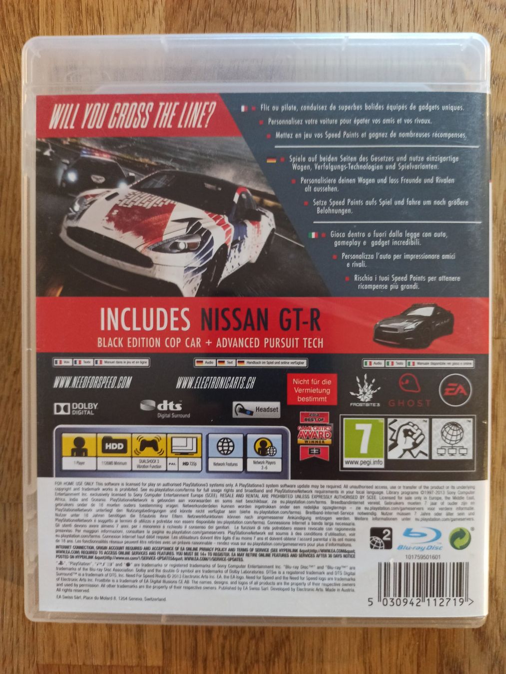 Spiele: Need For Speed Rivals [Ultimate Cop Pack] PS3 – Gebraucht aus Oberweningen von mar_87mx 1