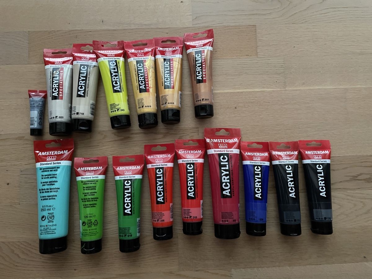 Peintures: Acrylfarben von Amsterdam – D'occasion à Andelfingen par Blumenwiese123 3