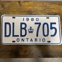 🇨🇦 Autoschild, Ontario DLB-705 - Kanada 