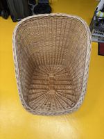 Korb Sessel Korb/Weide Geflecht Hocker Vintage 65cm hoch