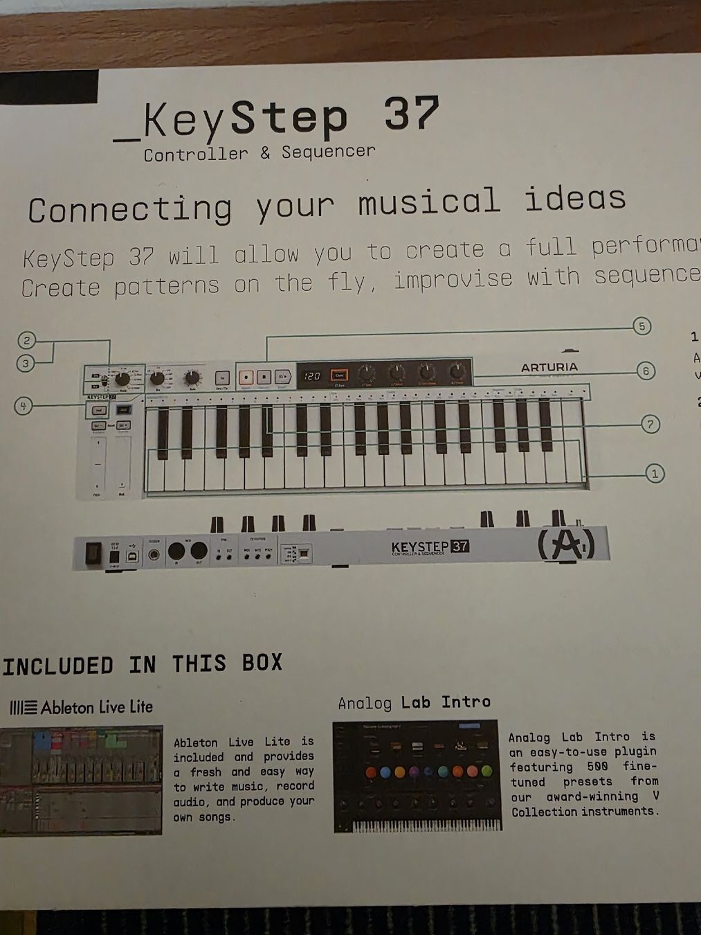 Arturia Strumenti musicali: Keyboard Arturia Key Step 37 - NEU  – Nuovo (secondo la descrizione) da Bassersdorf venduto da Zopzero 1
