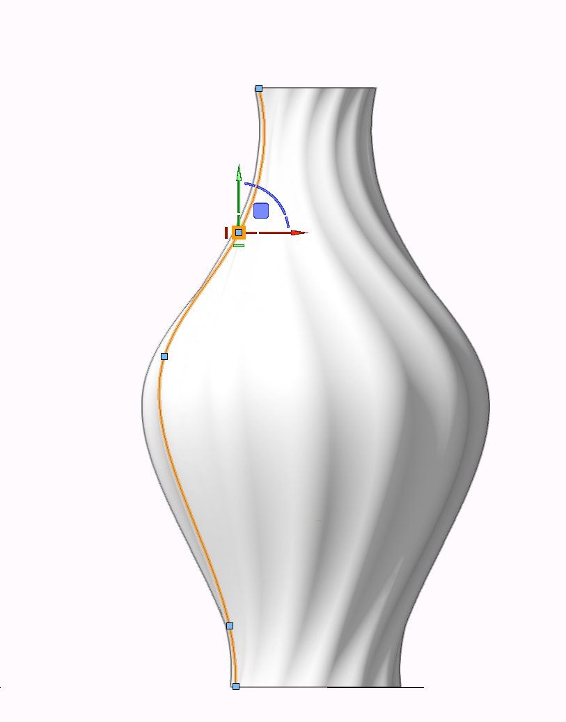 Vasi & Recipienti: Vase Vortex-Helix – Nuovo (secondo la descrizione) da Tenniken venduto da Dom2011 4