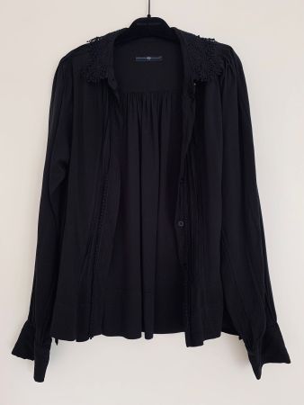 Chemisier High neuf col brodé taille S