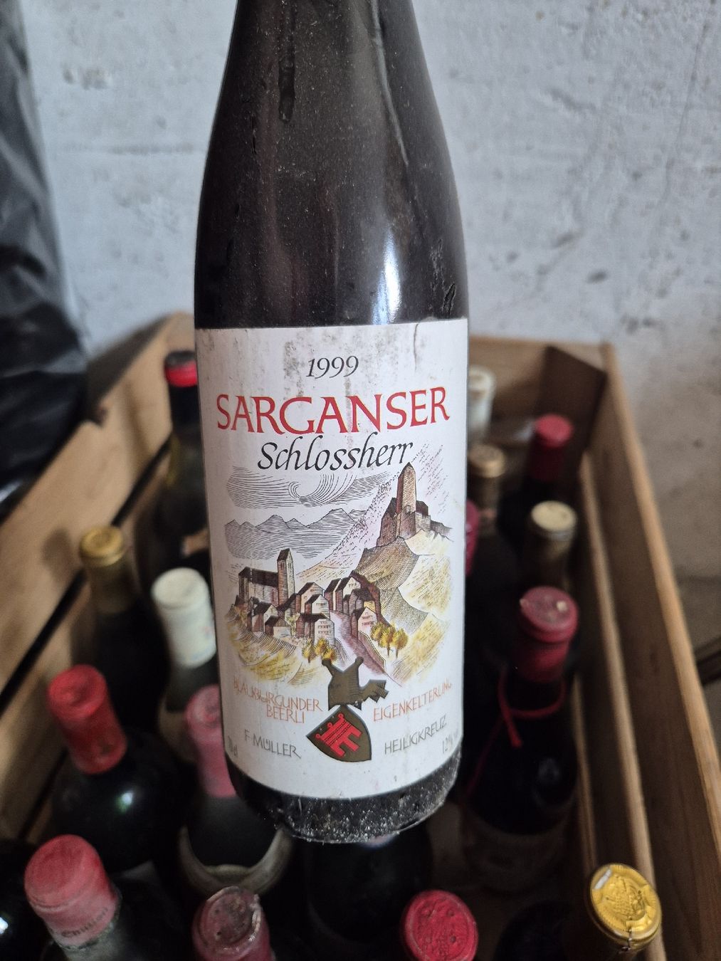 Vino: Weinkonvolut aus Räumung – Usato da Vilters venduto da Fleiflomi 2
