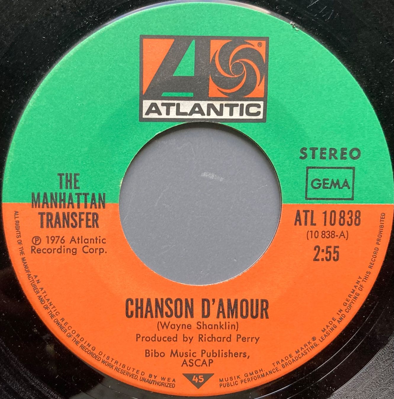 Schallplatten: THE MANHATTAN TRANSFER – Gebraucht aus Poliez-Pittet von Newtown-Records 2