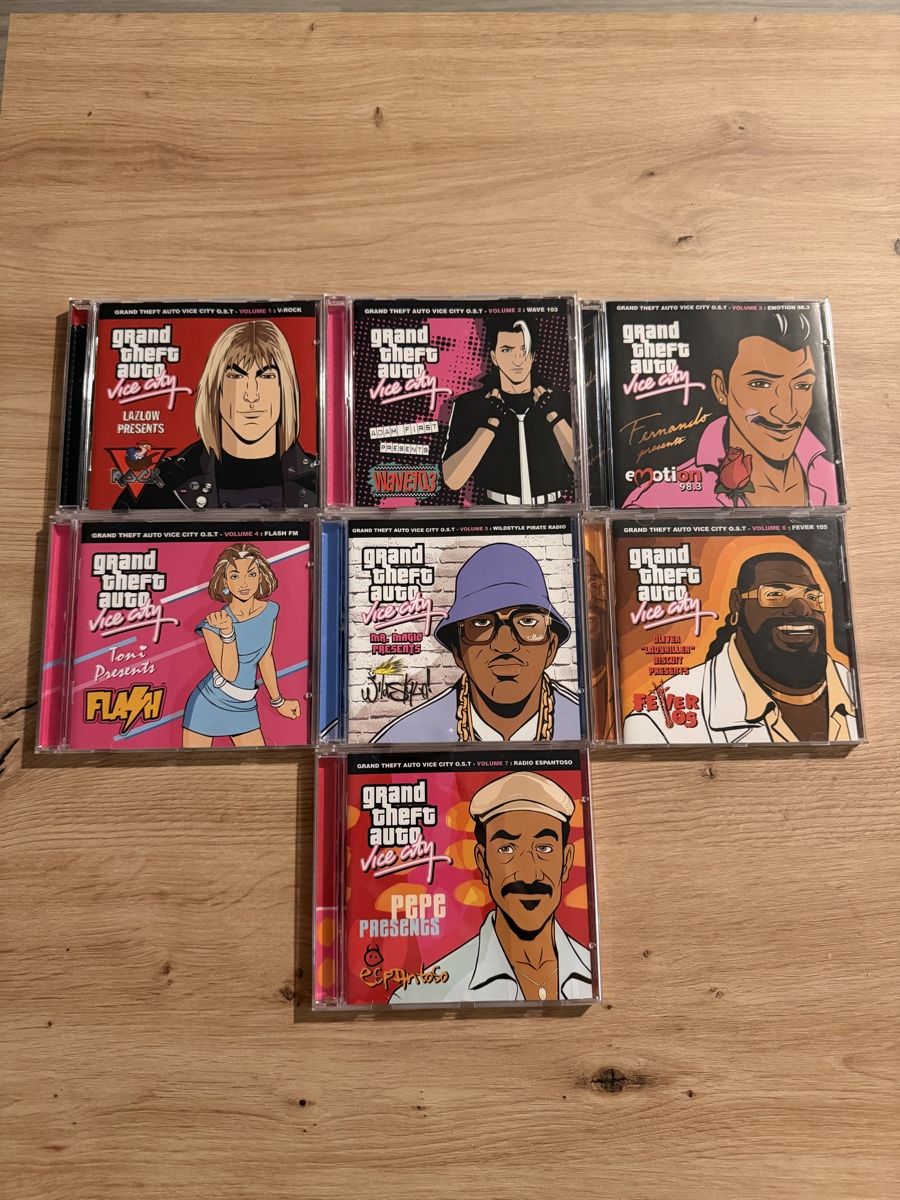 Giochi: GTA vice city soundtrack box – Usato da villars-sur-glâne venduto da azur93 6