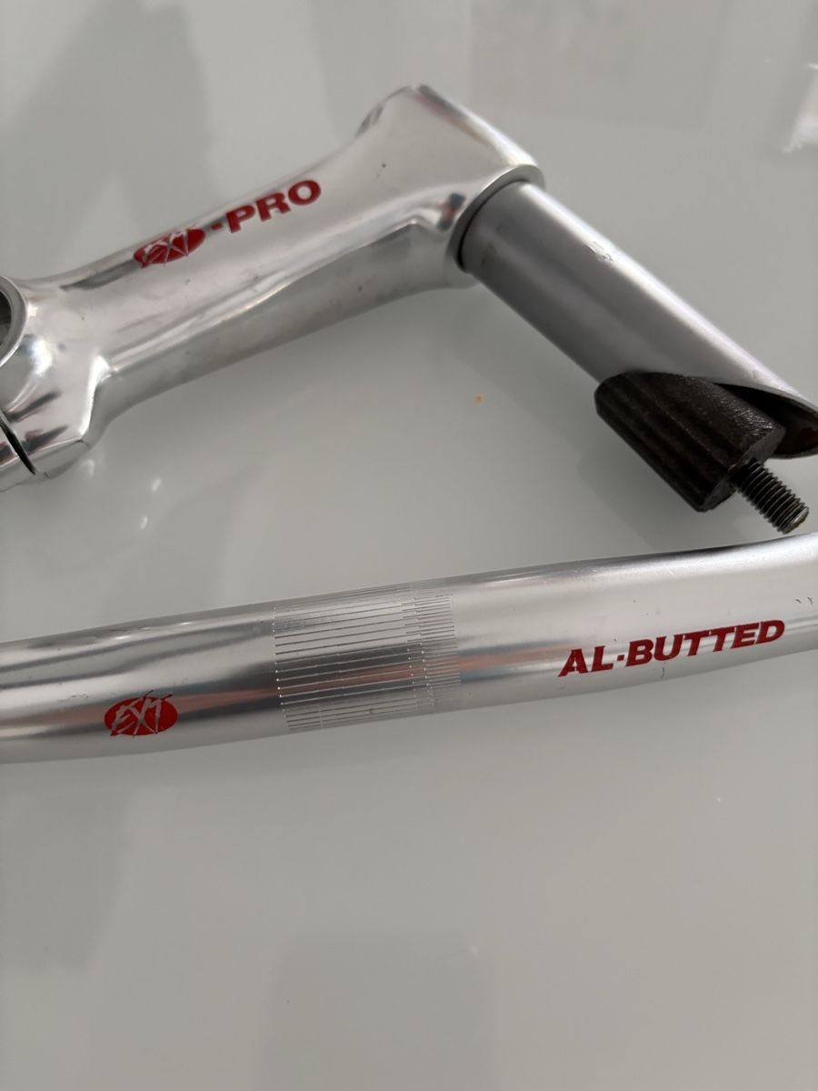 Pezzi di ricambio: EXIT -PRO AL-BUTTED Vintage MTB-Lenker und Vorbau – Usato da Giubiasco venduto da bulag 6