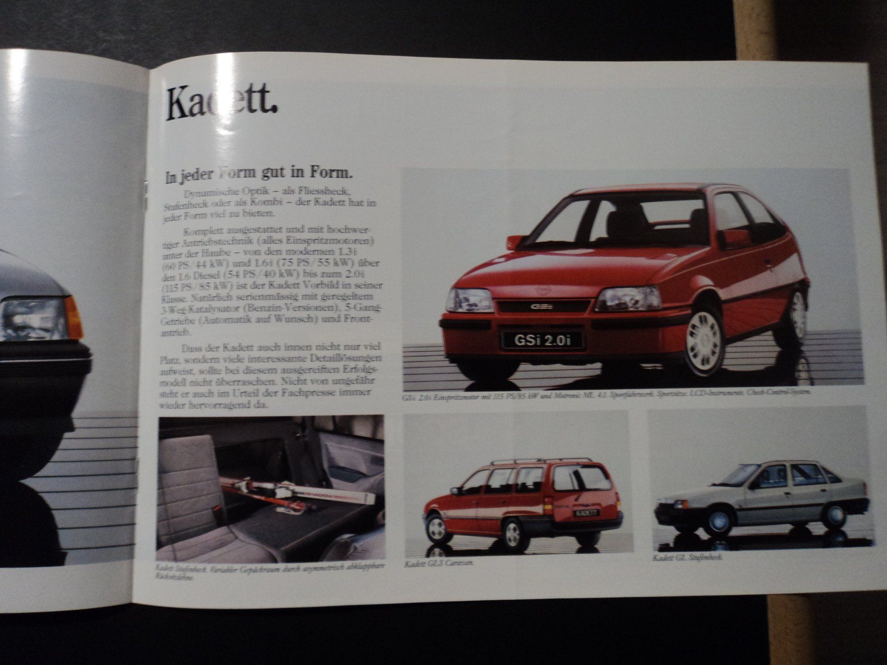 Opel Documenti: Prospekt Opel Programm 1987 Omega 3000 Corsa I Ascona i200 – Usato da Schwarzenburg venduto da modelCARama 5
