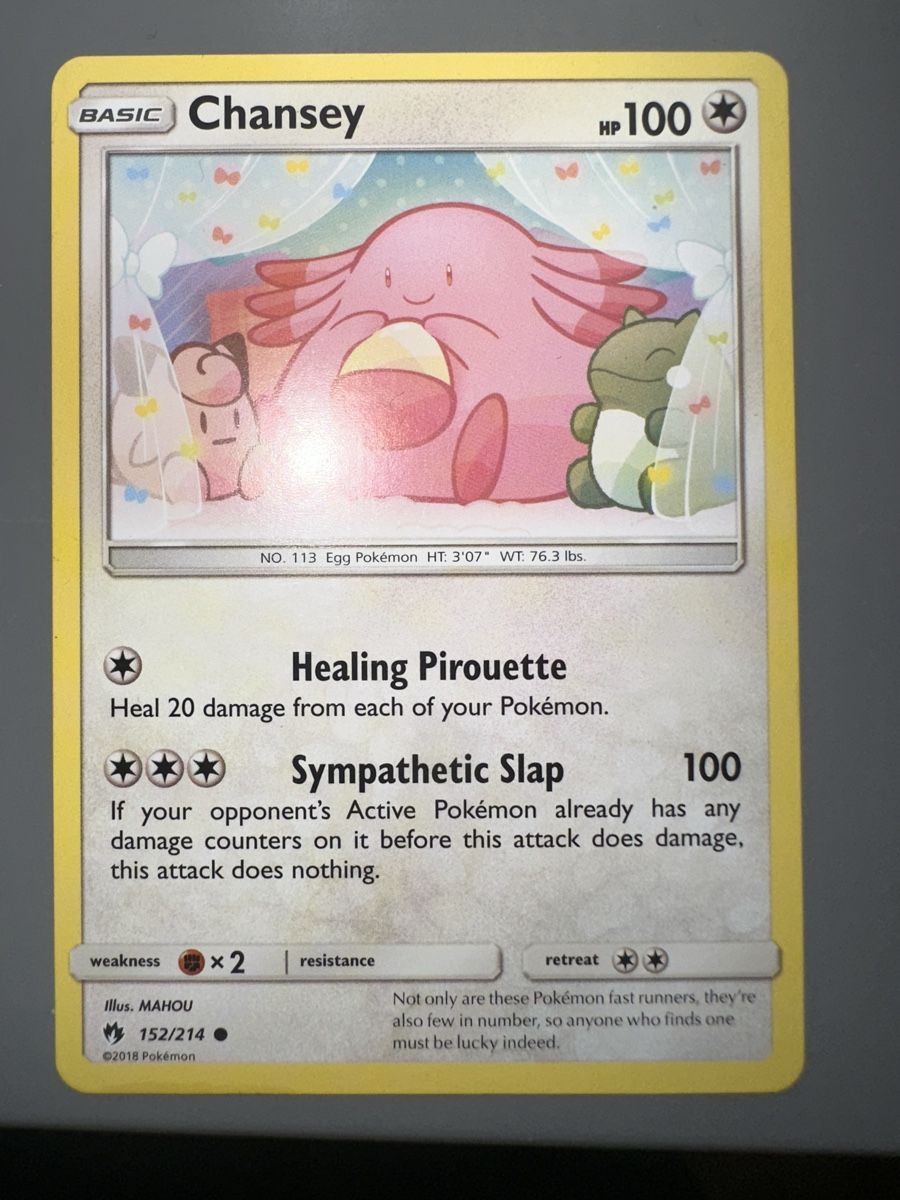 Pokémon Cartes à collectionner: Chansey 152 Cute Card!  – D'occasion à Allschwil par DragoniteCollectible 2