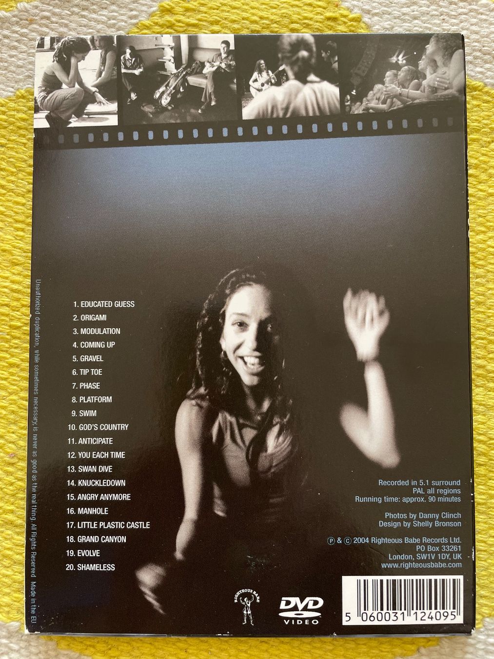 Alle DVDs: ANI DIFRANCO-DVD TRUST LIVE 2004 – Gebraucht aus Rorschacherberg von CD-Roli 1