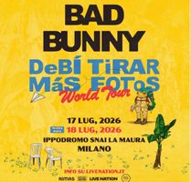 1x Golden Ticket für Bad Bunny in Milano 18.07 Samstag