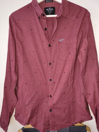 set Hollister chemise M muscle fit avec pantalon court 33