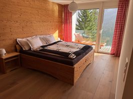 Bett Altholz 200 x 200
