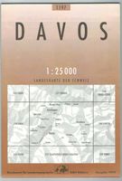 Landkarte Davos 1999