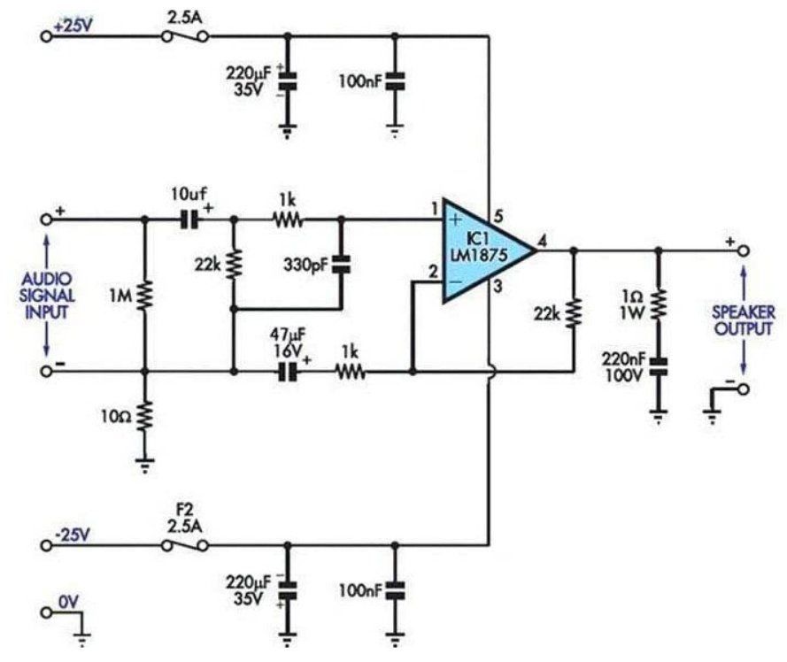Amplificatori: Audio-Verstärker Audio 20W Mono Bausatz – Nuovo e nell'imballaggio originale da Aadorf venduto da CitySun 2
