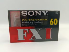 Sony FX I 60 Audio Cassette | OVP Neu & Versiegelt | Type I