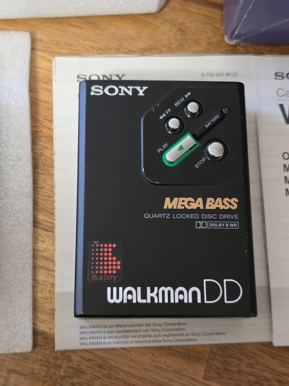 Sony Tragbarer Mediaplayer: Sony Walkman DD WM-DD30 Quartz - Full Set – Gebraucht aus Laufen von noosfer 1