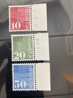 Schweiz 1970 Satz Automatenmarken mit Bogenrand postfrisch