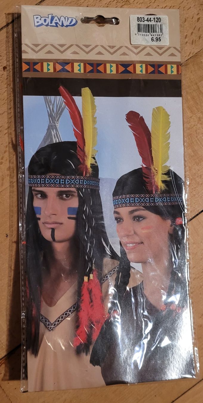 Costumi: Indianerfedern neu – Nuovo e nell'imballaggio originale da Riehen venduto da Smile74 1
