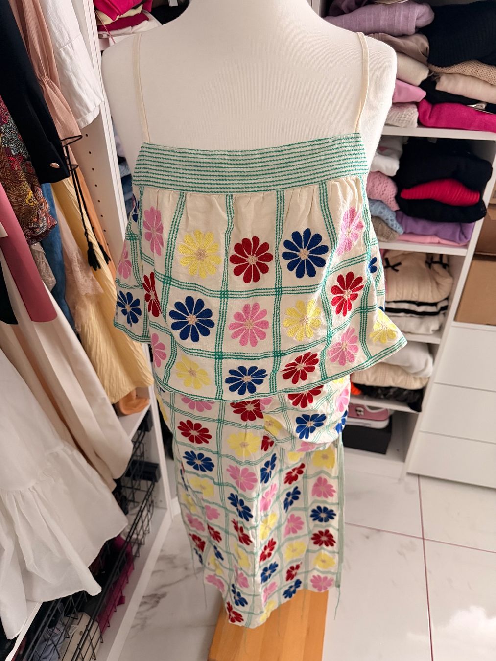 Zara Kleiderpakete: Boho multi-coloured floral print Zara 2-teiler gr M – Gebraucht aus Arch von ellaisa84