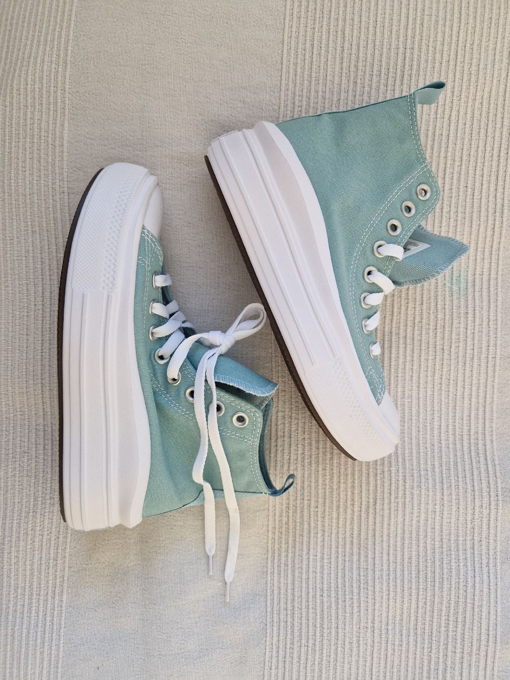 Converse Scarpe da uomo: Converse All Star Move High, hellblau, Gr. 37 – Nuovo e nell'imballaggio originale da Zürich venduto da stefanella 3