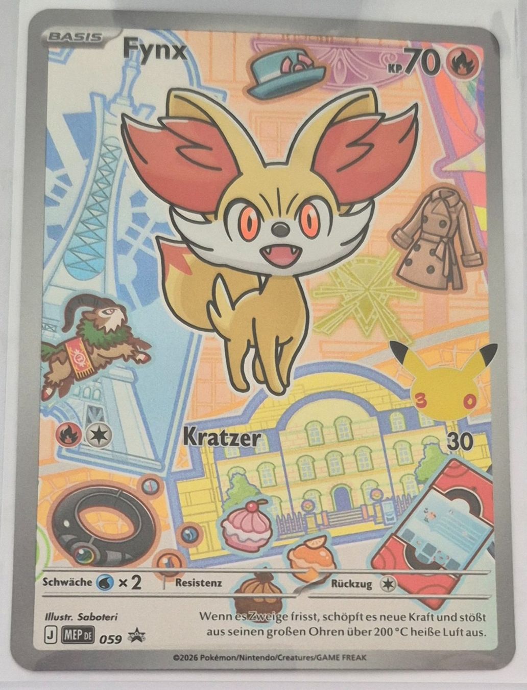 Cartoline: Pokemon Erste Partner Fynx Promo 059 – Nuovo (secondo la descrizione) da Bremgarten b. Bern venduto da kev_f7zw