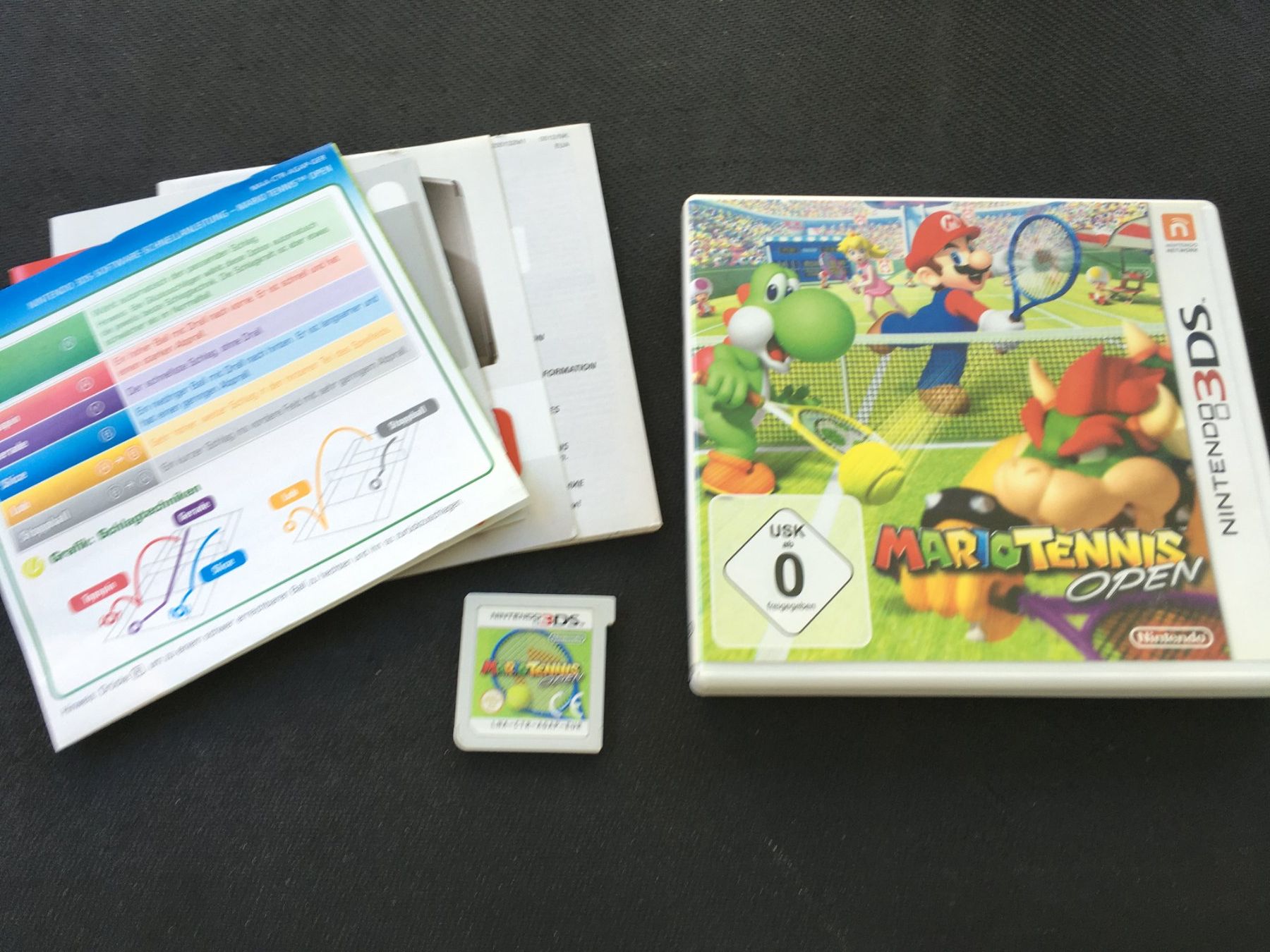 Nintendo Spiele: Mario Tennis Open - Nintendo 3ds – Gebraucht aus St.Gallen von sjosjo
