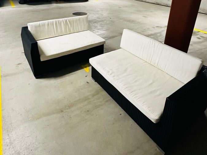Sofas: Garten Lounge Set, Rattan, 2-Teilig – Gebraucht aus Richterswil von ivana025 3