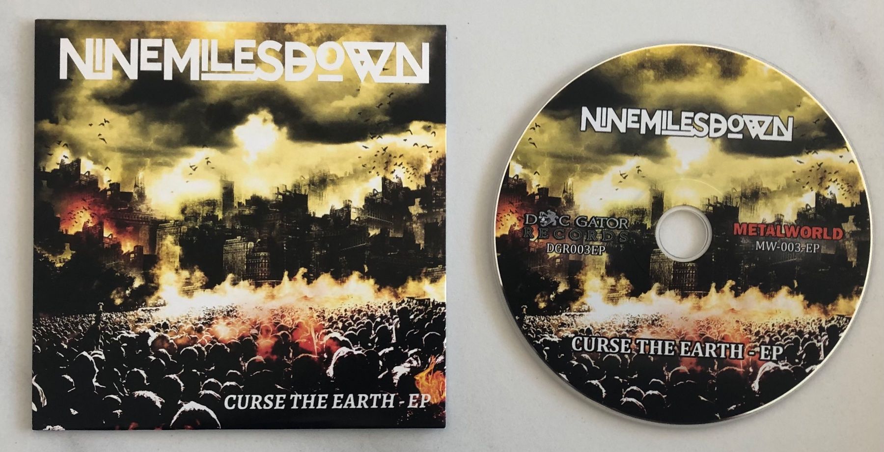 Dischi in vinile: NINE MILES DOWN - FRACTURES – Usato da Poliez-Pittet venduto da Newtown-Records 5