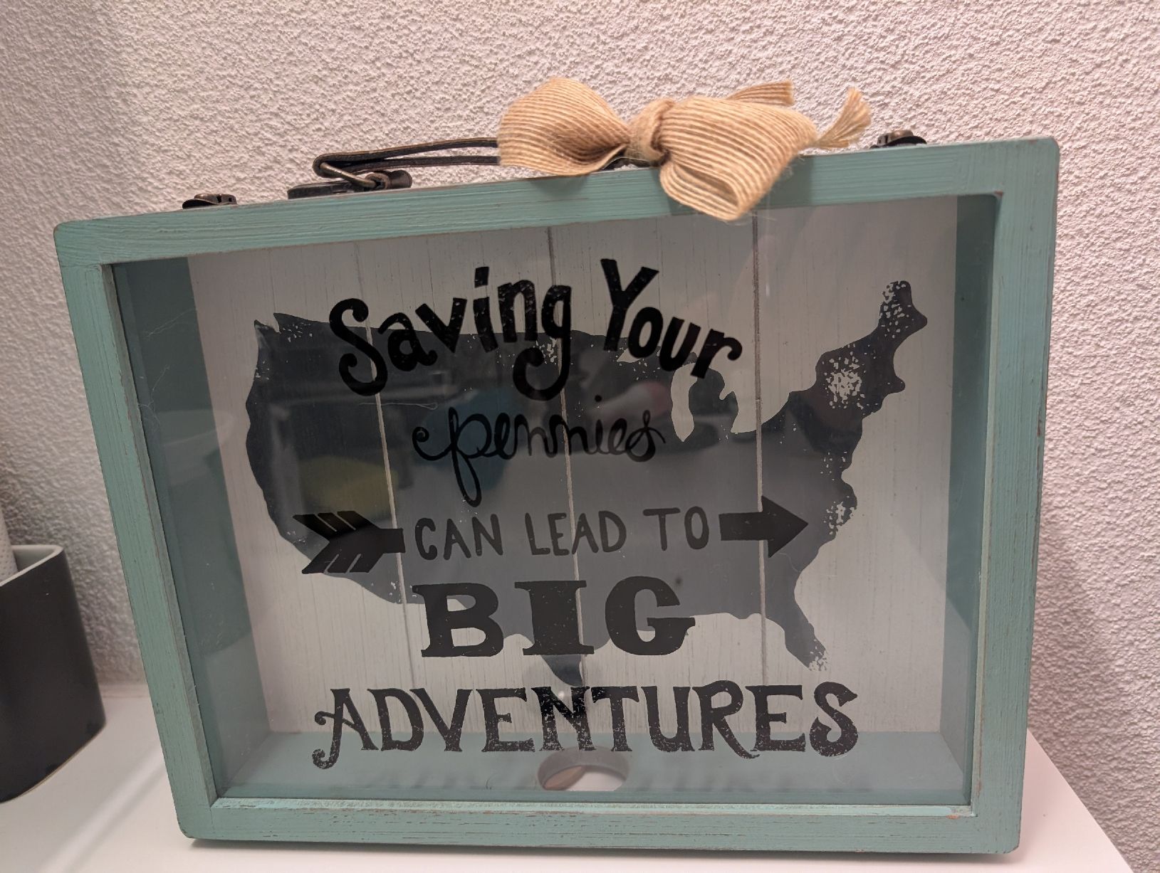 Salvadanai: Perfektes Hochzeitsgeschenk Spardose "Big Adventures" – Nuovo (secondo la descrizione) da Luzern venduto da wunlife 1