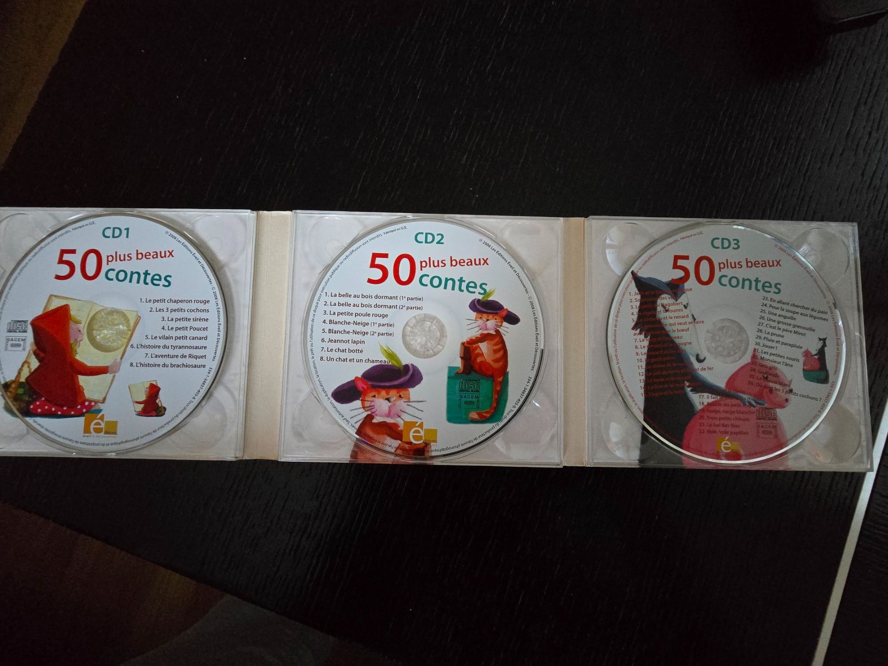 CDs: 3 CDs "50 plus beaux contes" – D'occasion à Büttikon AG par Amineah 1