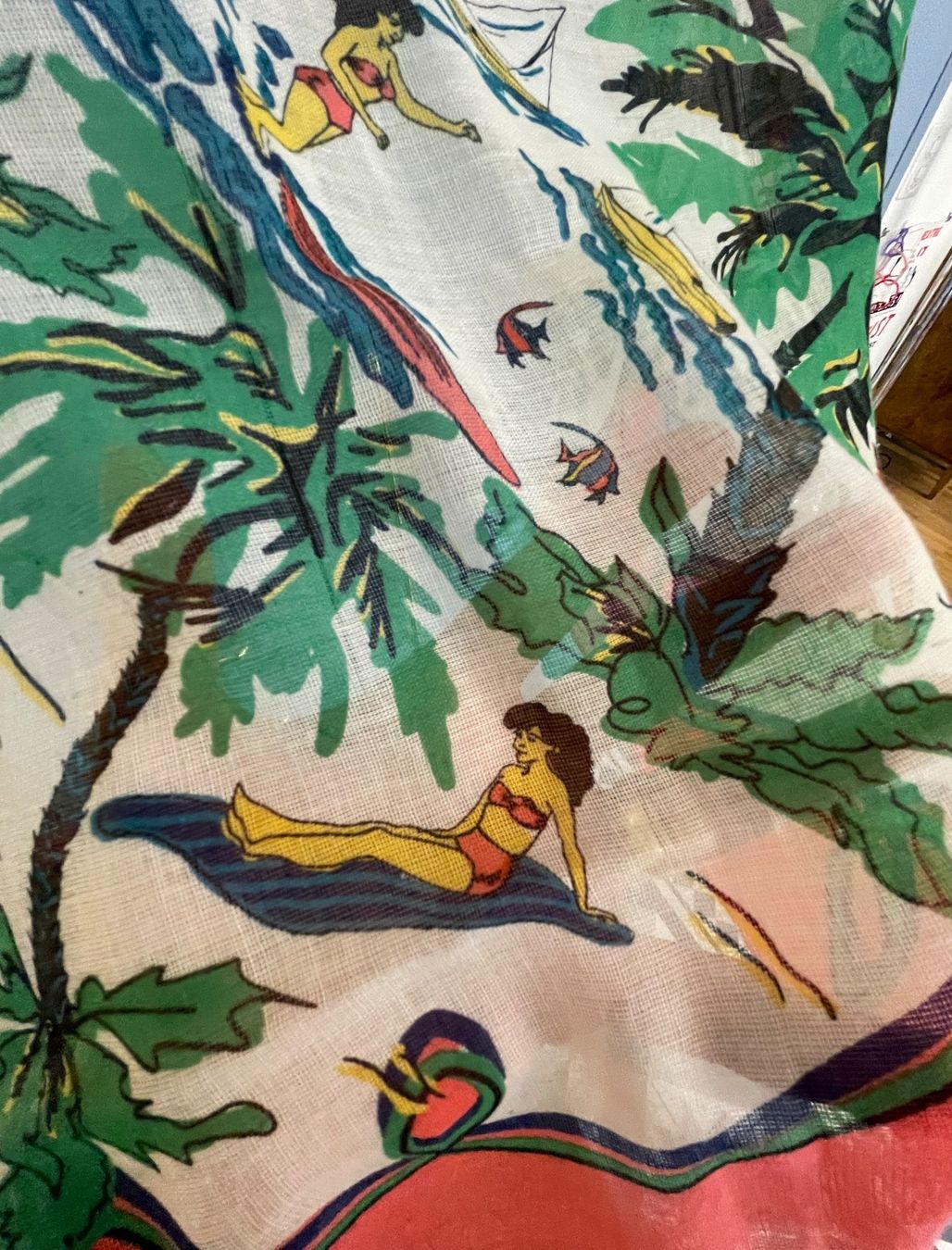 Foulard & Sciarpe: grosses leichtes Baumwolltuch – Usato da Zürich venduto da Pudelkerne 1
