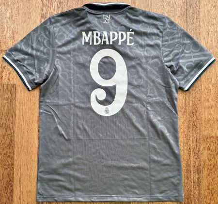 Real Madrid third Shirt Mbappé - Saison 2024/25