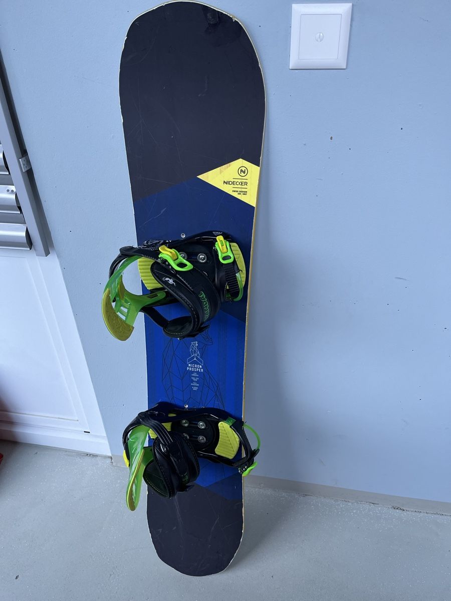 Nidecker Board: Nidecker Snowboard 130cm inkl. Bindung – Usato da Horgen venduto da pupcia01 5