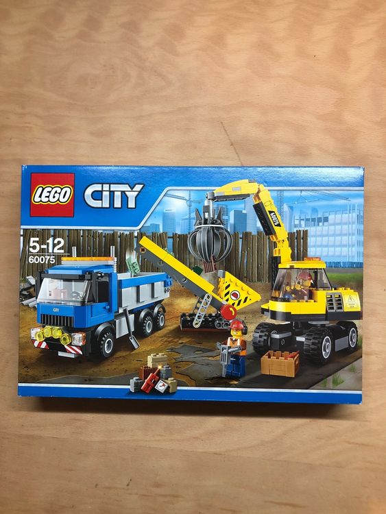 Lego City 60075 OVP Bagger und Transporter LKW | Kaufen auf Ricardo