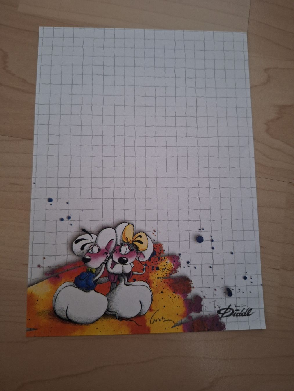 Carta: Diddl Blatt Nr 62 A6 – Usato da Wanzwil venduto da chlinih93