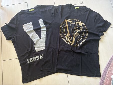 🖤✨ Versace Jeans Herren T-Shirts XL – 2er Set ✨🖤