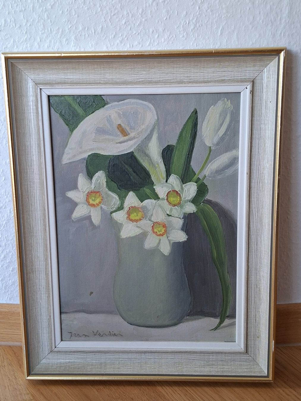 Gemälde: Jean Verdier, nature morte de fleurs – Gebraucht aus Chêne-Bourg von ale_v8gy