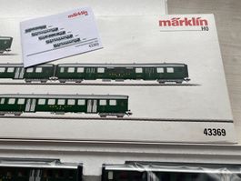 Märklin 43369 / mit Figuren ca. 100stk. / LED innen Bel.