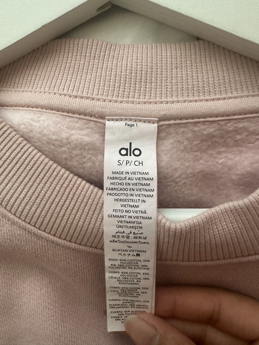 Alo Yoga Pullover & Sweatshirts: Alo Yoga Pullover Rosa Grösse S – Neu (gemäss Beschreibung) aus Zürich von mlanyfer 2