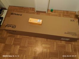 Roland FP-10 + DP-10 Pedal – Wie neu (OVP)